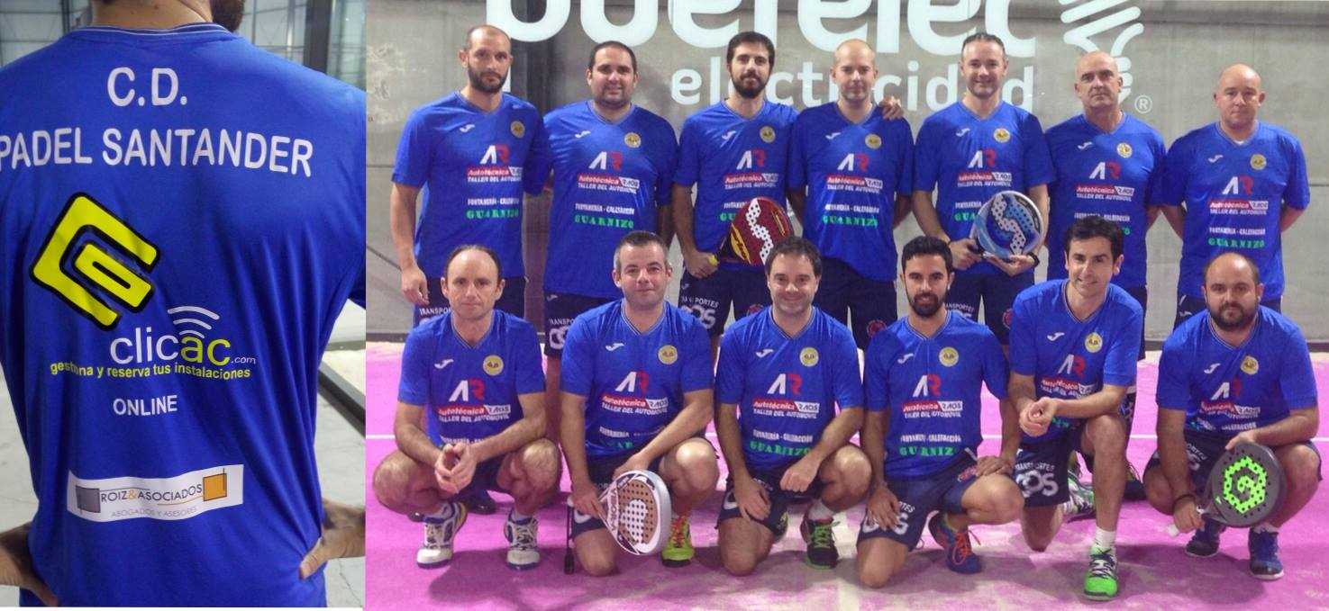 Clicac patrocina al Club de Padel Santander