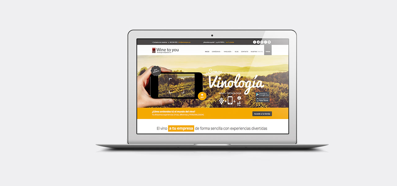 Diseno web Wine to you