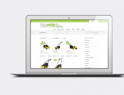Desarrollo de tienda online para TodoJardin Cantabria