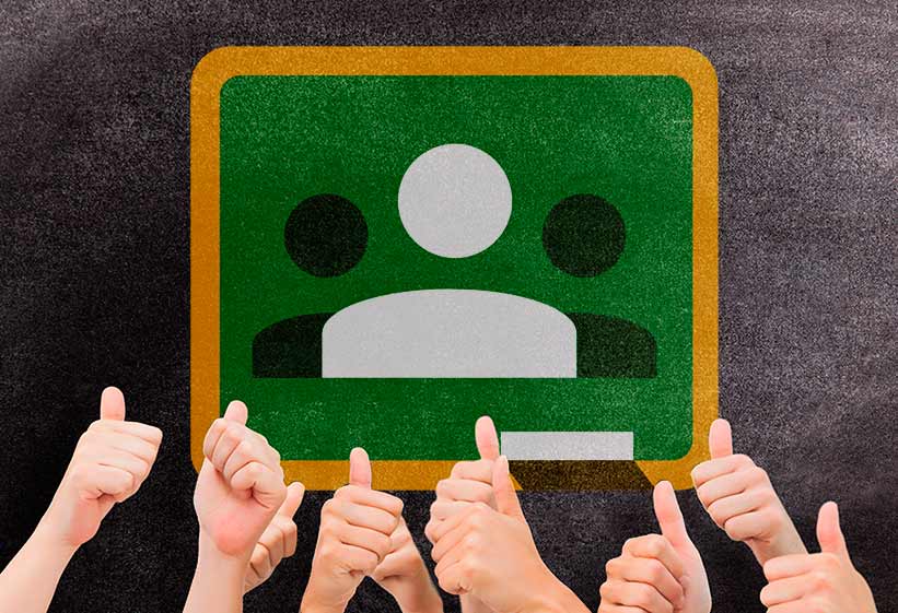 Software educativo Google Classroom