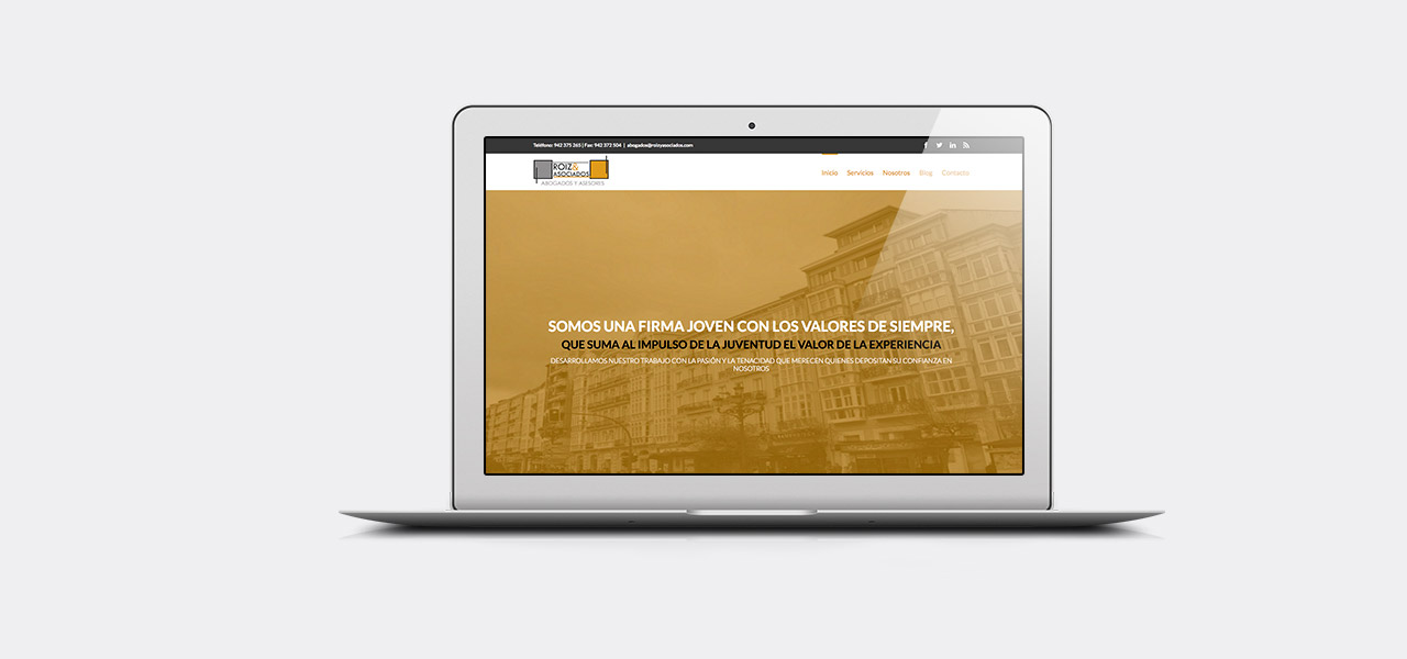 Web Roiz Asociados Cantabria