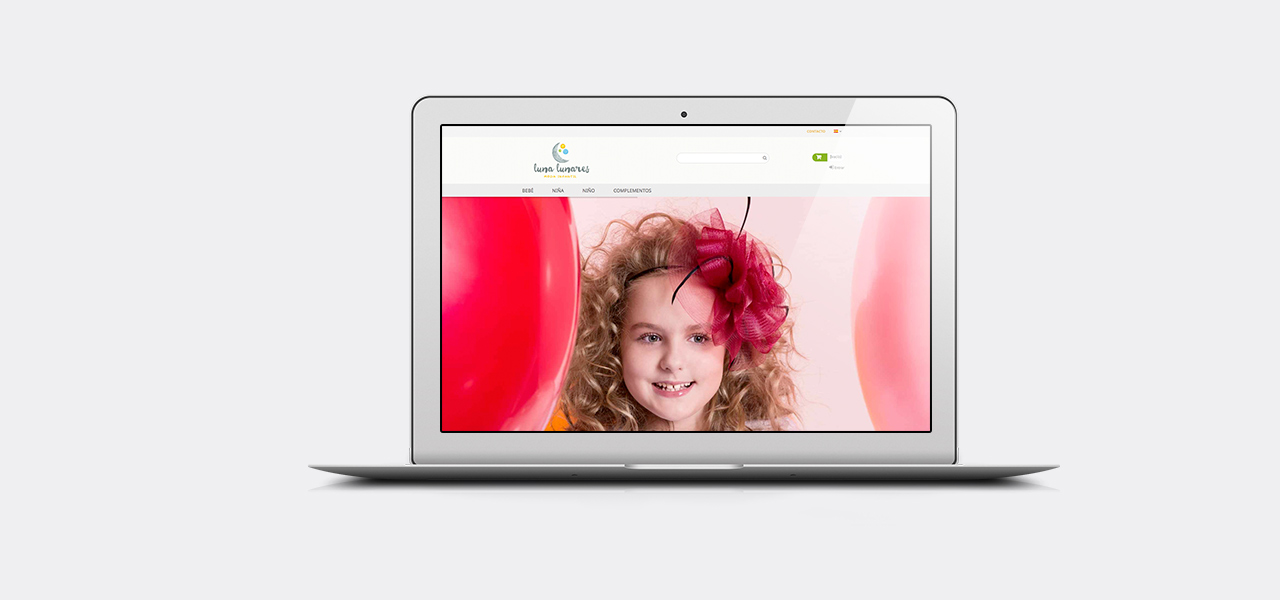 Diseño web Luna lunares