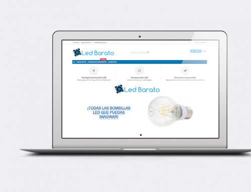 Desarrollo de tienda online para LedBarato