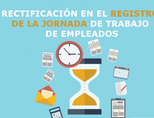 Novedades en el registro de la jornada de trabajo de empleados