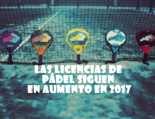 Las licencias de pádel en España siguen aumentando en 2017