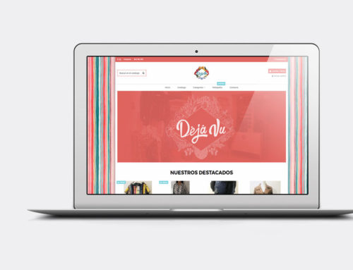 Desarrollo de tienda online para Déjà Vu Moda