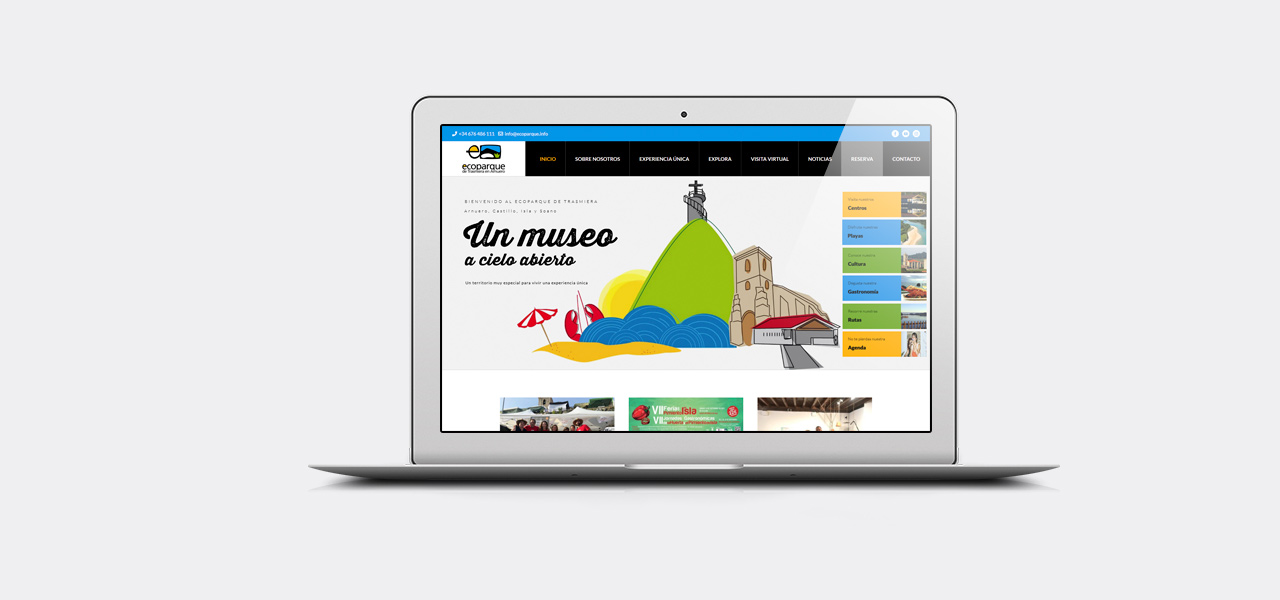 Web Ecoparque de Trasmiera