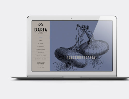 Diseño web para Restaurante DARIA
