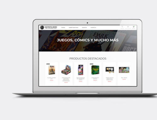 Desarrollo de tienda online para DISTRITO ZERO