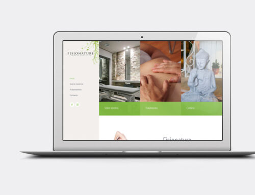 Diseño web para Fisionature