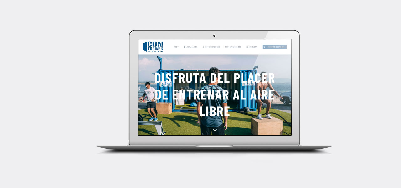 Diseño web para Contrainer