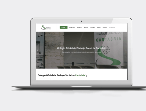 Diseño web para el Colegio Oficial del Trabajo Social de Cantabria