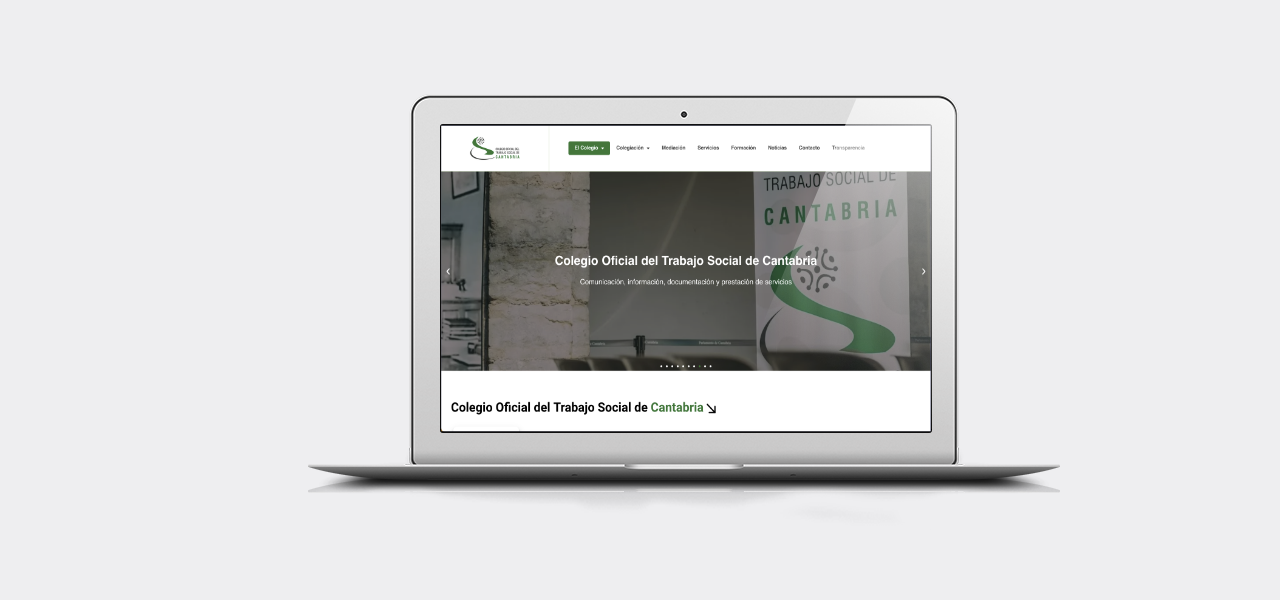 Diseño web TSocialCan cabecera