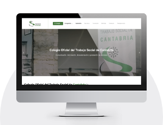 Diseño web TSocialCan versión escritorio Diseño web TSocialCan versión escritorio