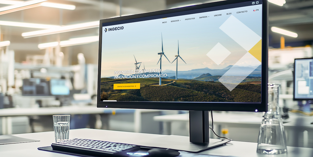 Diseño web empresa de ingeniería avanzada y consultoría tecnológica